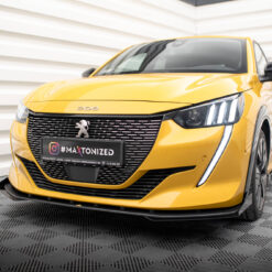 Street Pro Front Splitter + Flaps Peugeot 208 GT Mk2