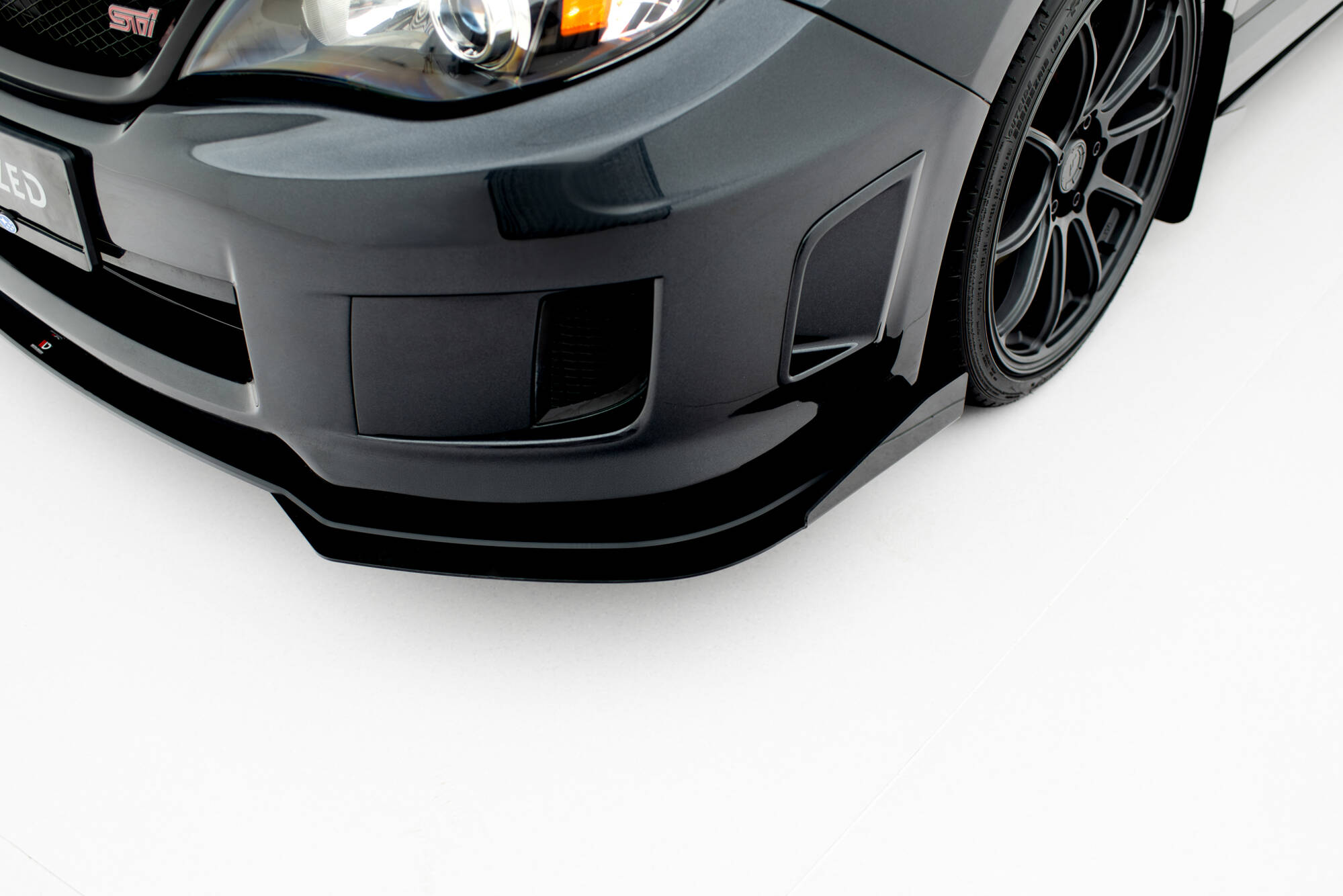Street Pro Front Splitter + Flaps Subaru Impreza WRX STI Mk3 Facelift - Image 4