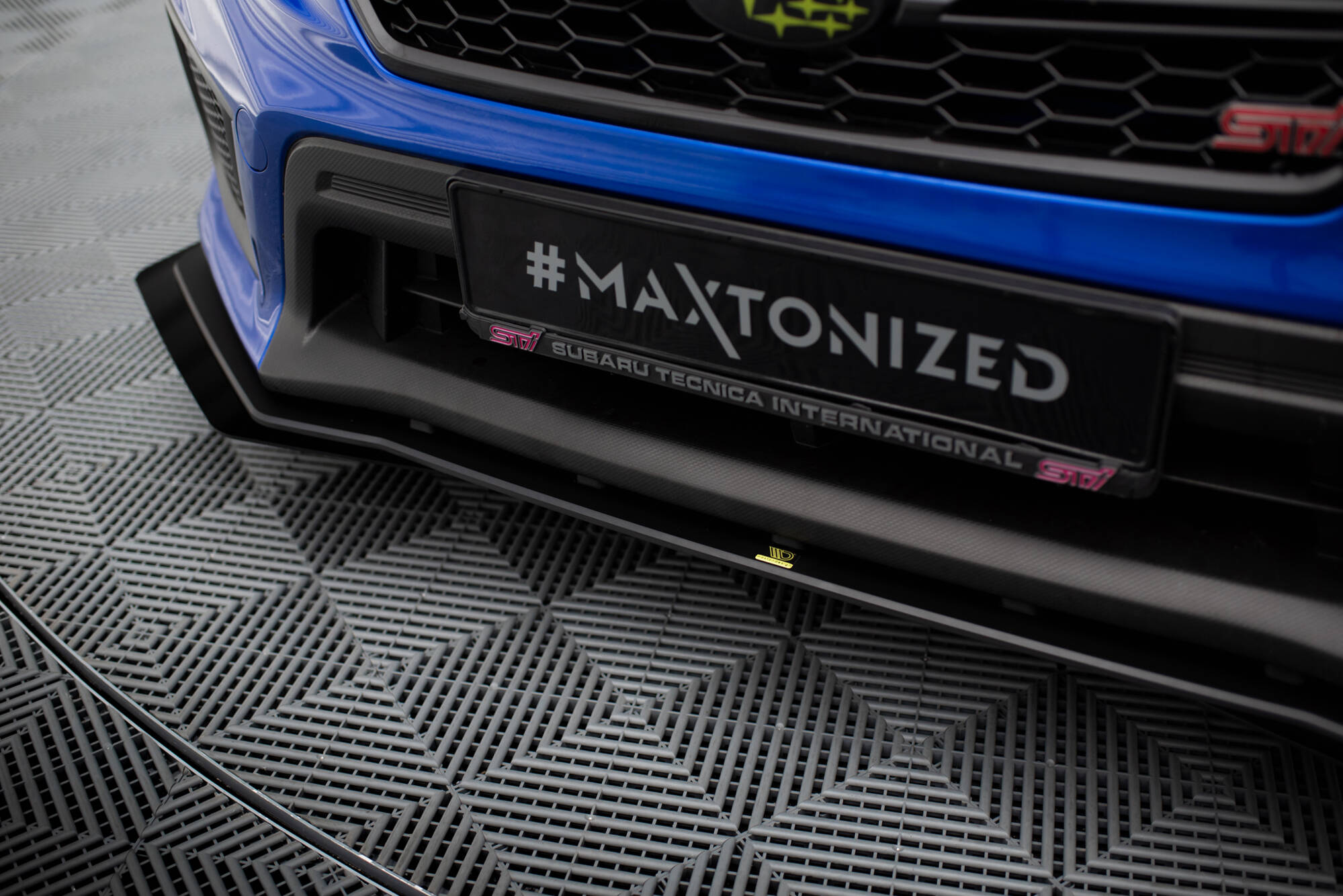 Street Pro Front Splitter + Flaps Subaru WRX STI Mk1 Facelift - Image 3