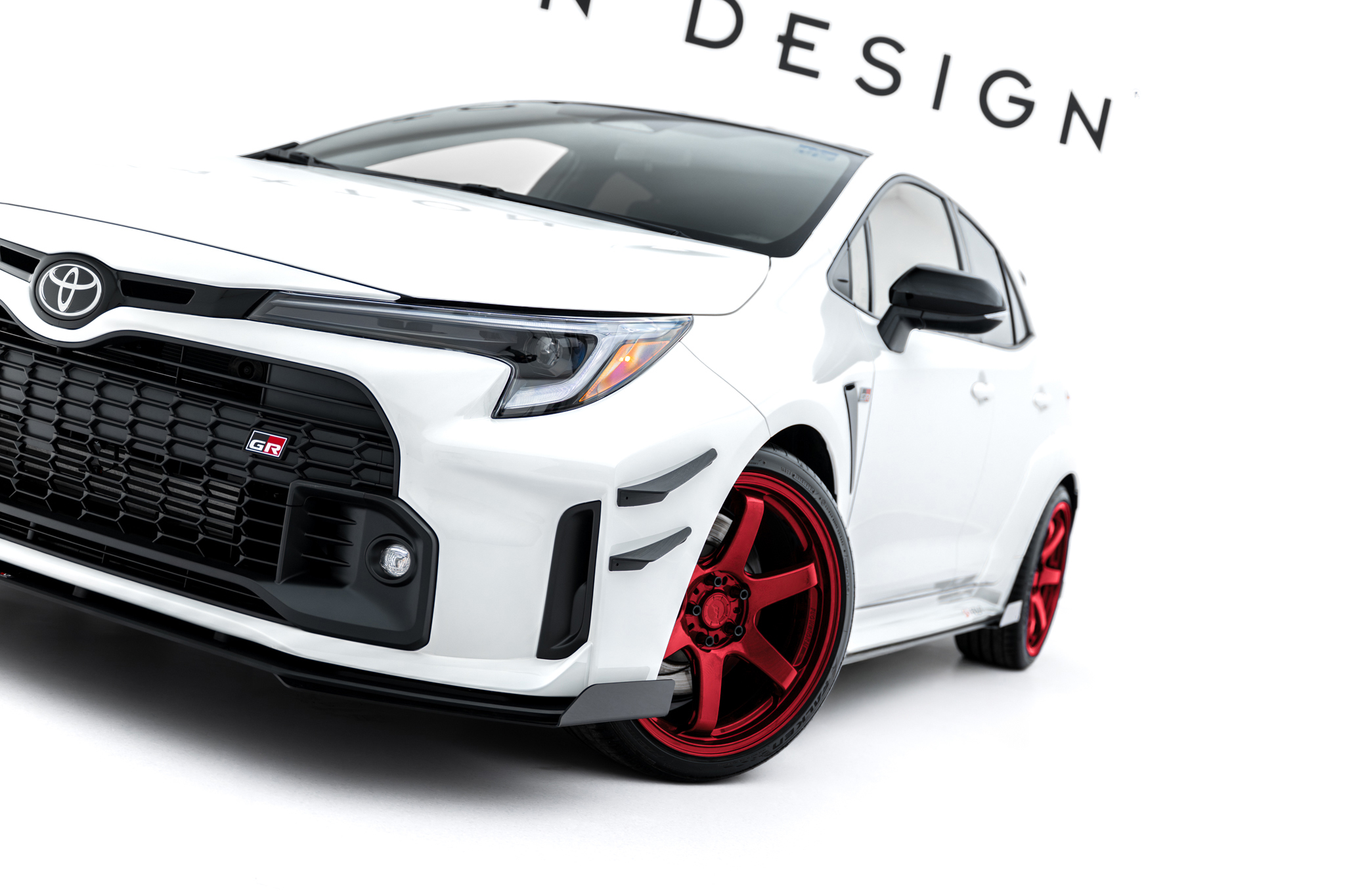 Street Pro Front Splitter + Flaps Toyota GR Corolla Mk12 - Image 3