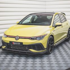 Street Pro Front Splitter + Flaps Volkswagen Golf GTI Clubsport Mk8