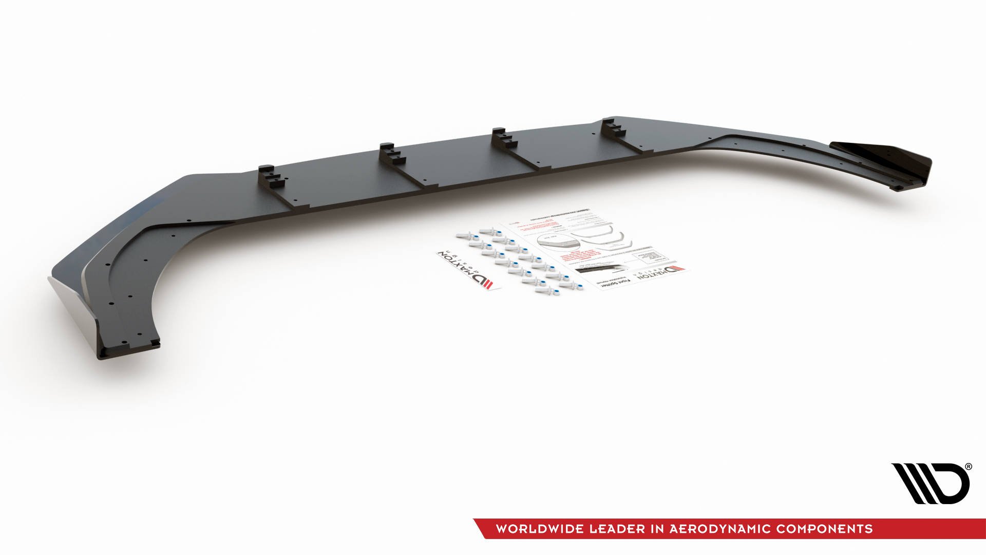 Street Pro Front Splitter + Flaps Volkswagen Golf GTI / GTE / GTD / R-Line Mk8 - Image 4