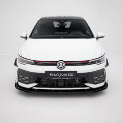 Alternative view of Street Pro Front Splitter + Flaps Volkswagen Golf GTI / GTE / R-Line Mk8 Facelift
