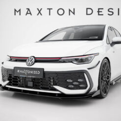 Street Pro Front Splitter + Flaps Volkswagen Golf GTI / GTE / R-Line Mk8 Facelift
