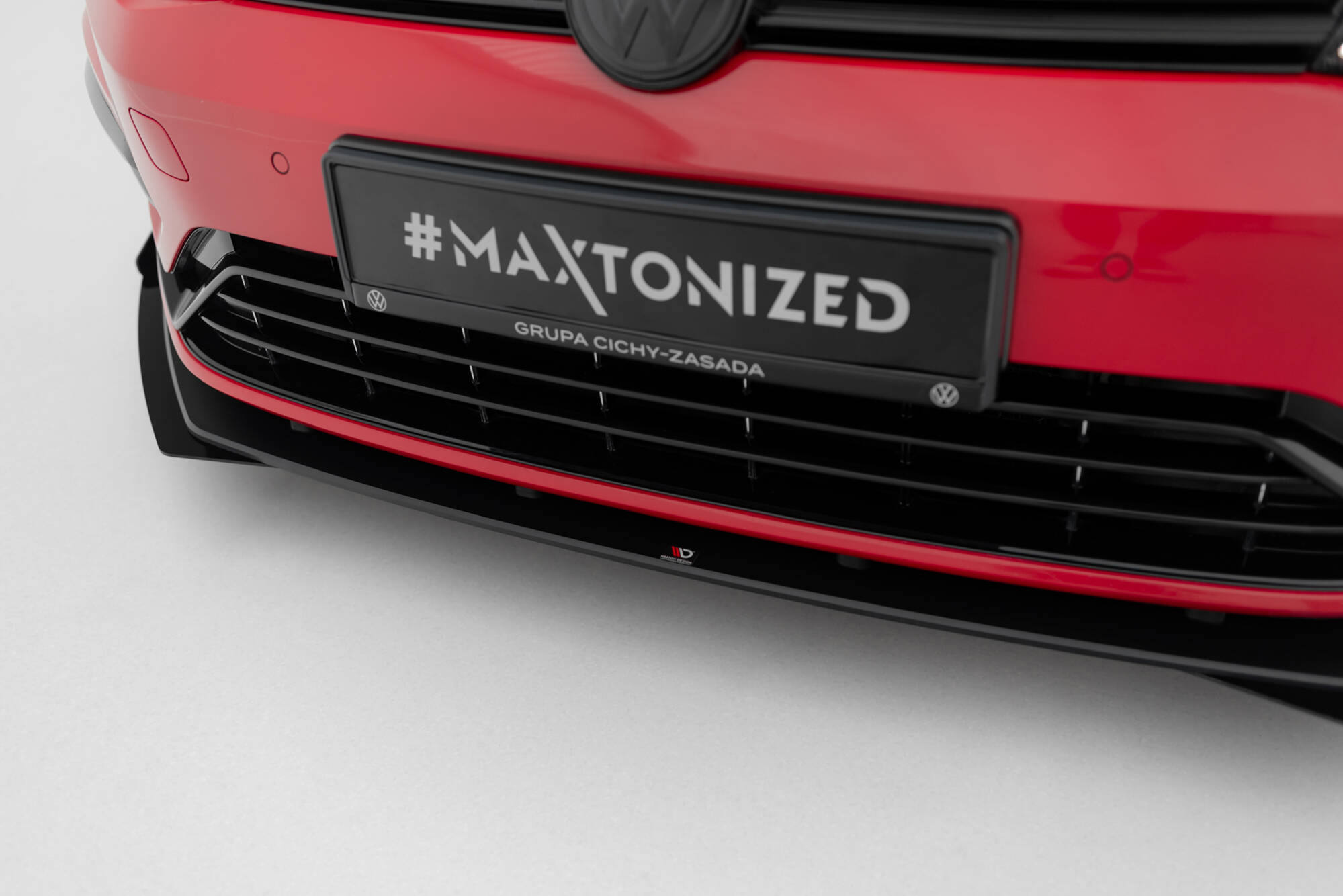 Street Pro Front Splitter + Flaps Volkswagen Golf R / R-Line Mk7 Facelift - Image 3