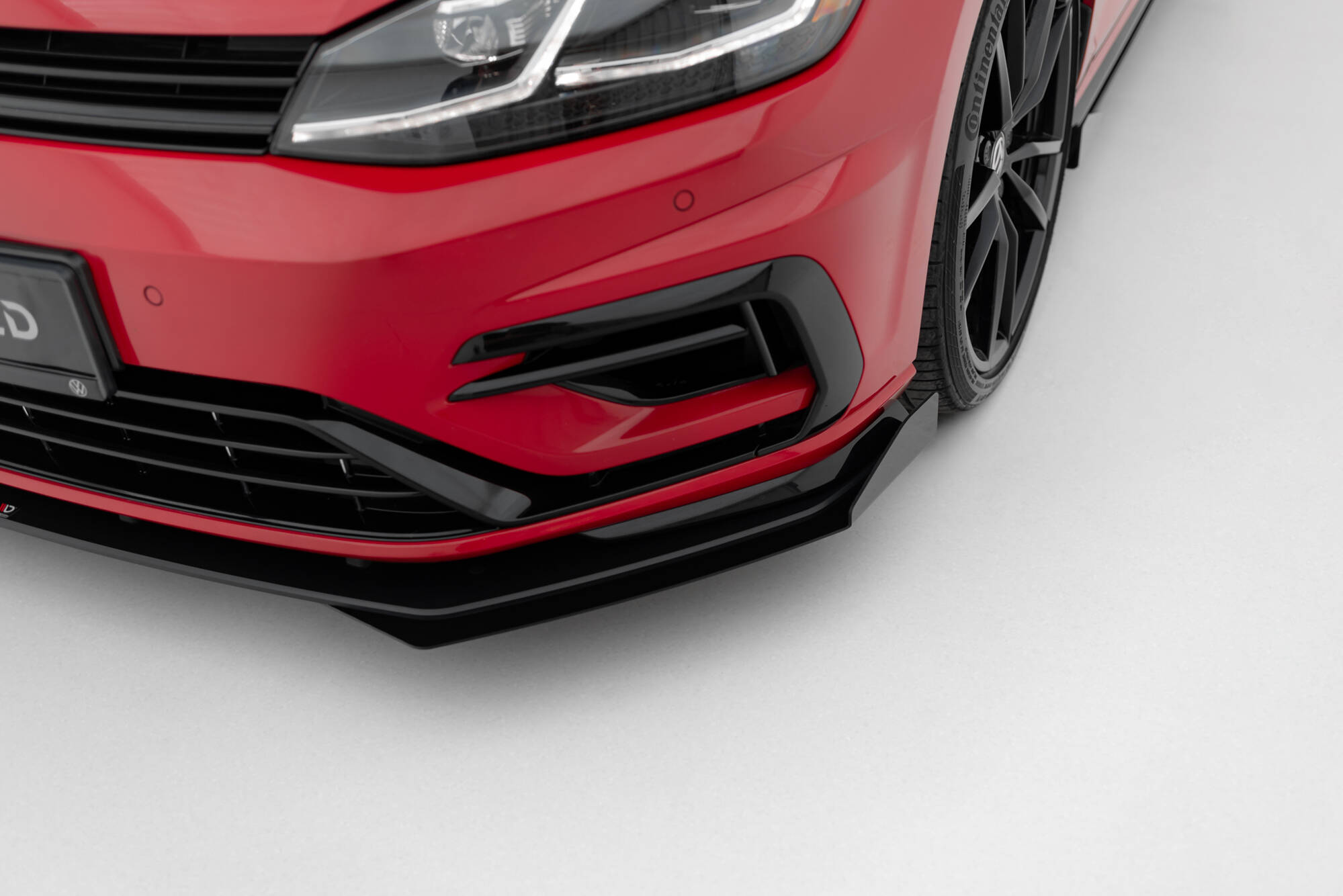 Street Pro Front Splitter + Flaps Volkswagen Golf R / R-Line Mk7 Facelift - Image 4