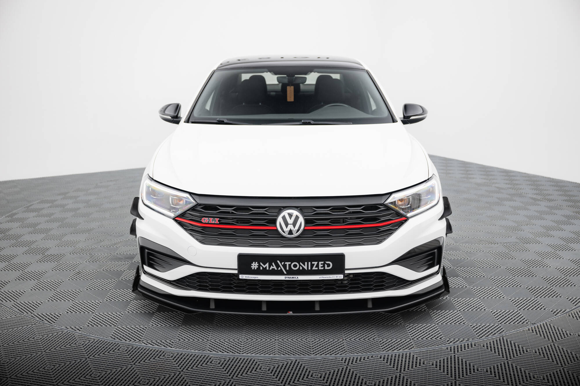Street Pro Front Splitter + Flaps Volkswagen Jetta GLI Mk7 - Image 2