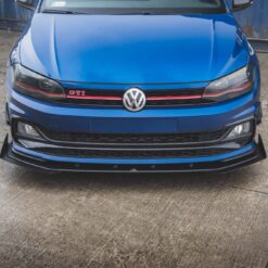 Street Pro Front Splitter + Flaps Volkswagen Polo GTI Mk6