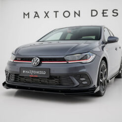 Street Pro Front Splitter + Flaps Volkswagen Polo GTI Mk6 Facelift