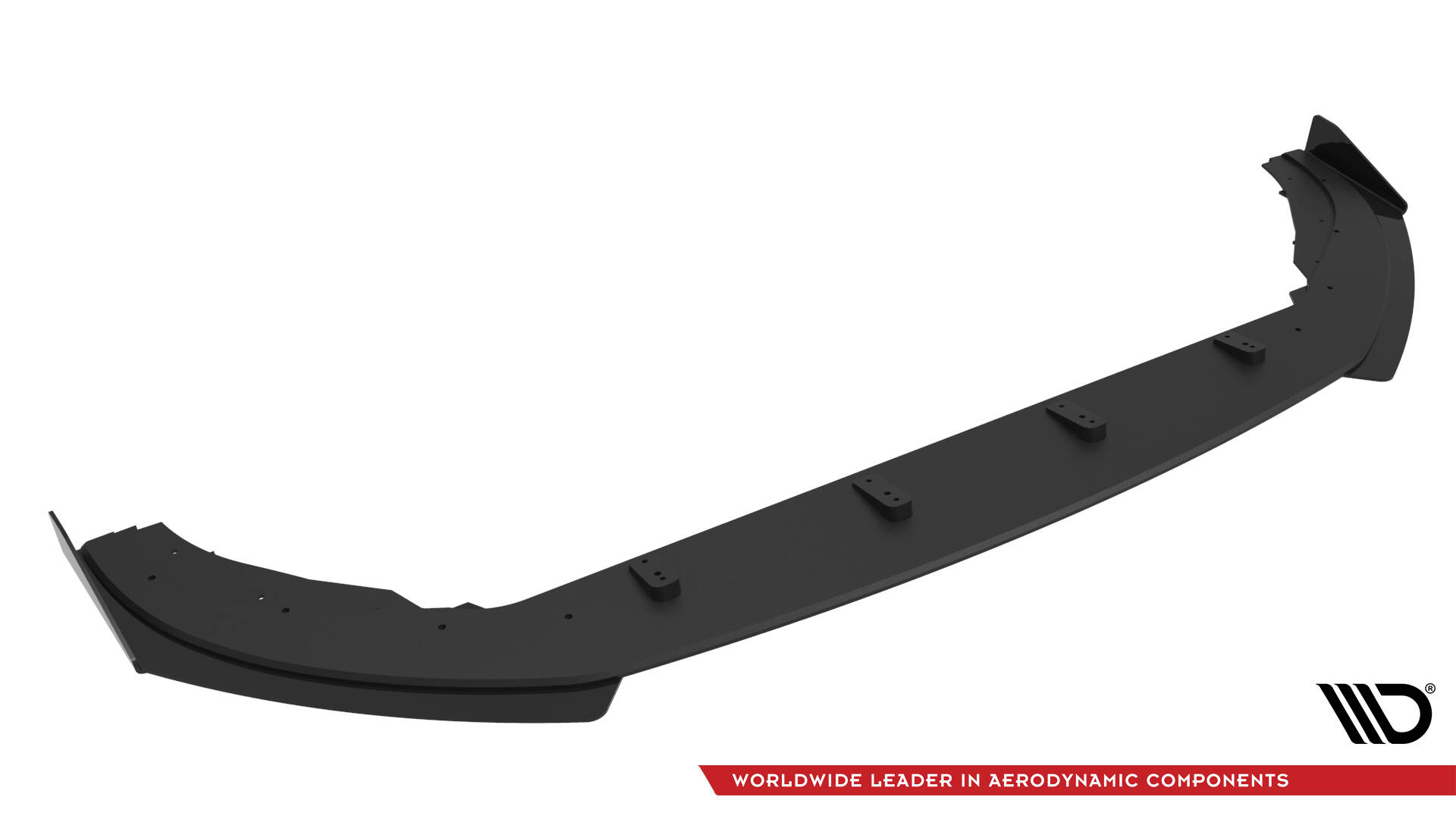 Street Pro Front Splitter + Flaps Volkswagen Polo GTI Mk6 Facelift - Image 4