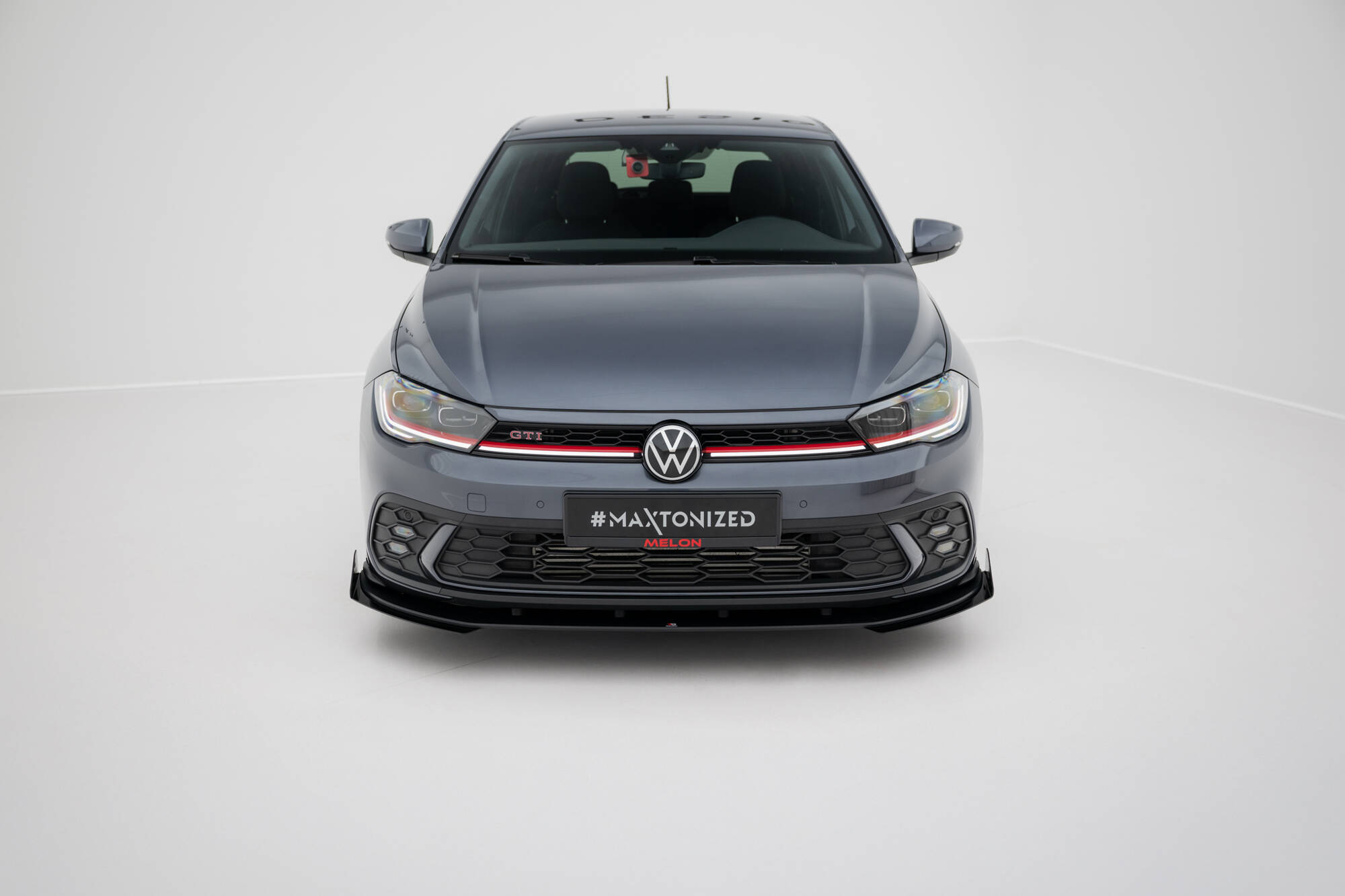Street Pro Front Splitter + Flaps Volkswagen Polo GTI Mk6 Facelift - Image 2