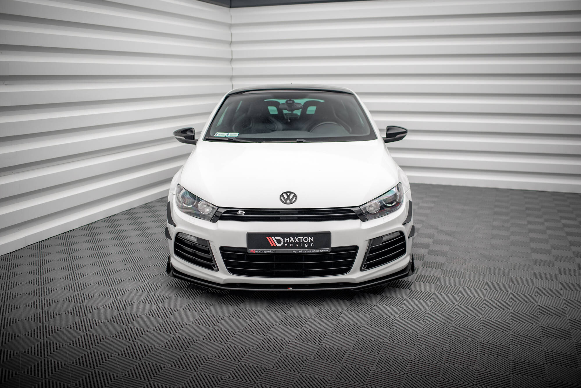 Street Pro Front Splitter + Flaps Volkswagen Scirocco R Mk3 - Image 2