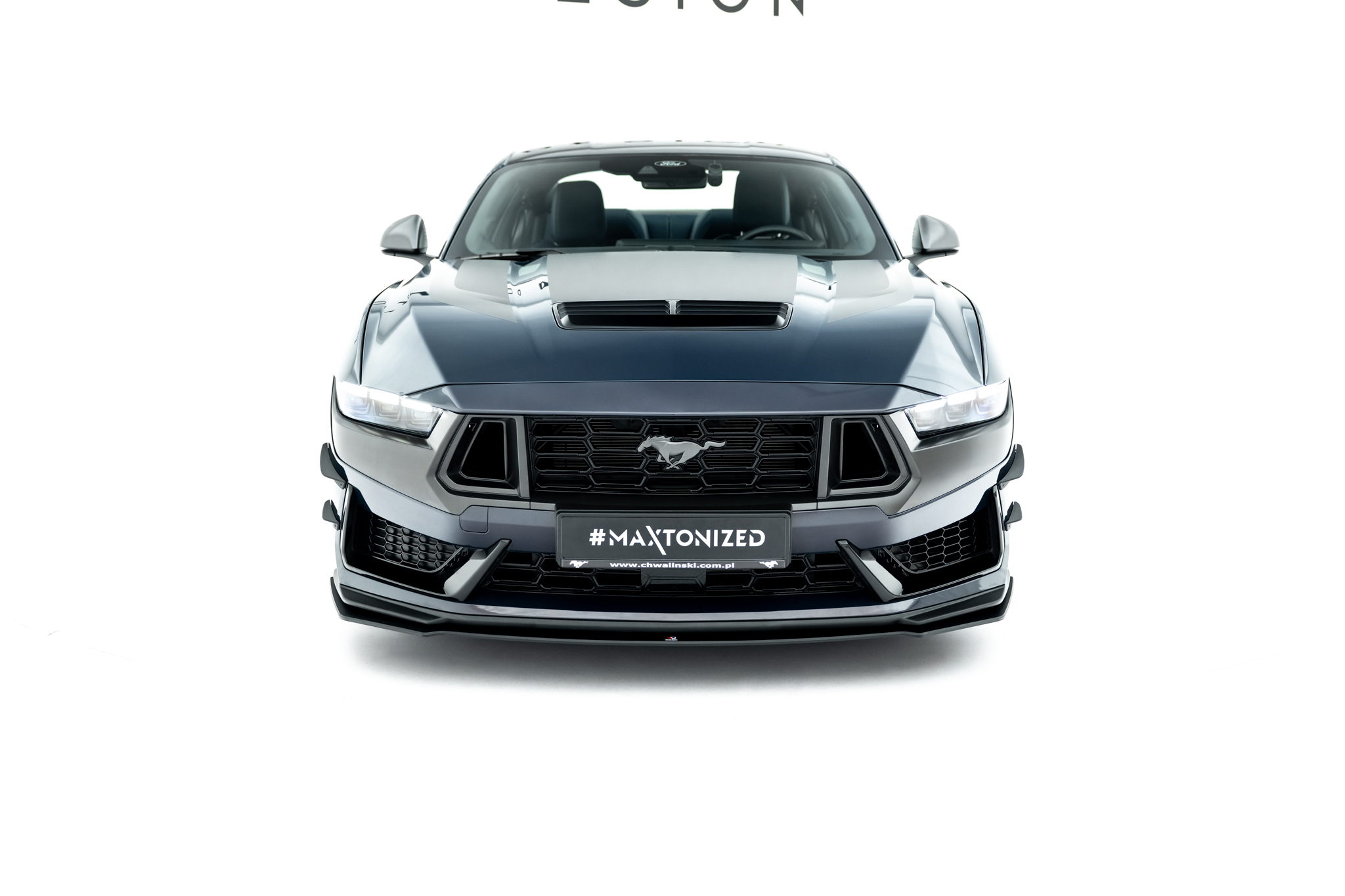 Street Pro Front Splitter Ford Mustang Dark Horse Mk7 - Image 3