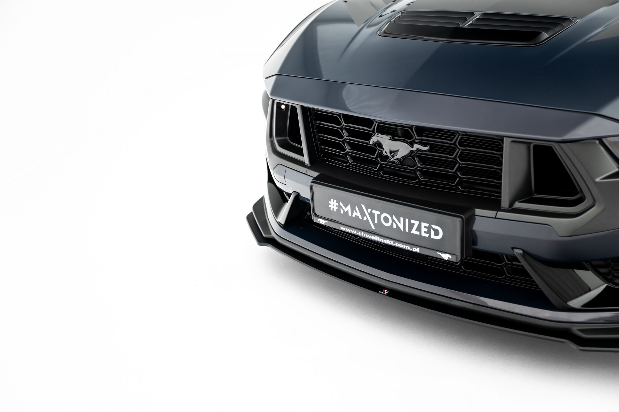 Street Pro Front Splitter Ford Mustang Dark Horse Mk7 - Image 4