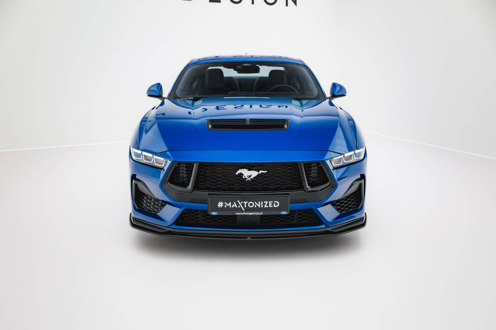 Street Pro Front Splitter Ford Mustang GT Mk7 - Image 2