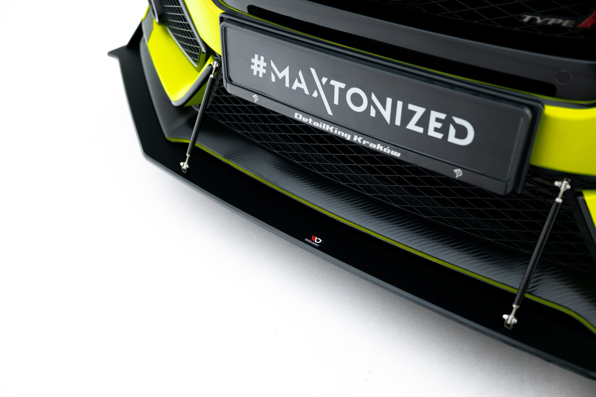 Street Pro Front Splitter Honda Civic Type-R Mk10 / Mk10 Facelift - Image 3