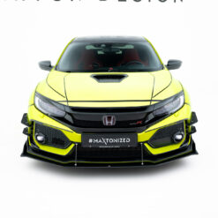 Alternative view of Street Pro Front Splitter Honda Civic Type-R Mk10 / Mk10 Facelift
