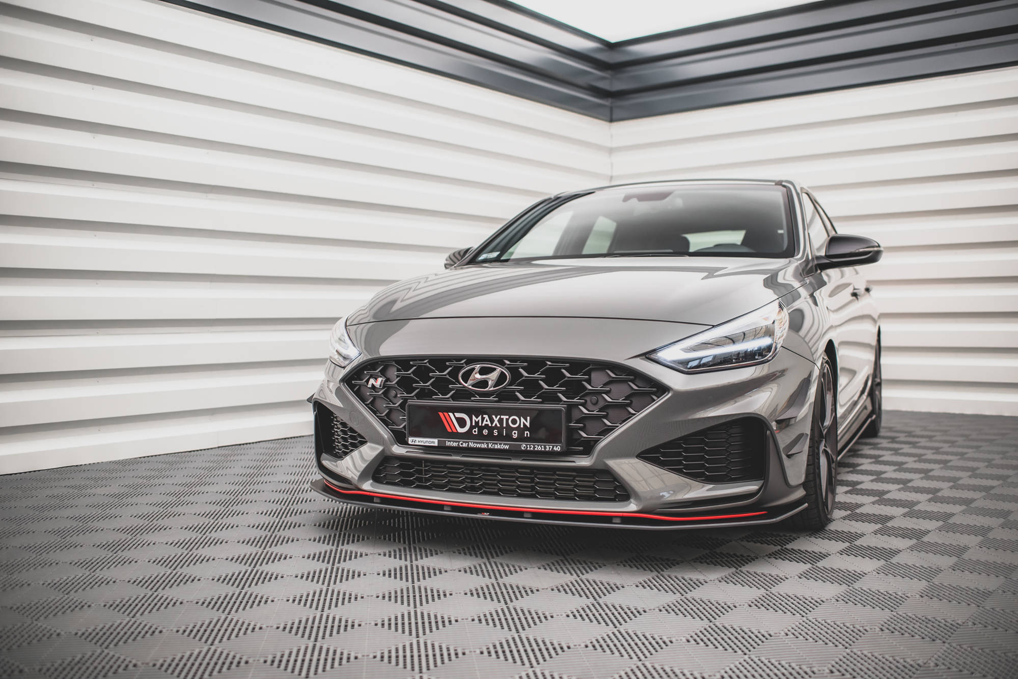 Street Pro Front Splitter Hyundai I30 N Hatchback/Fastback Mk3 Facelift - Image 3