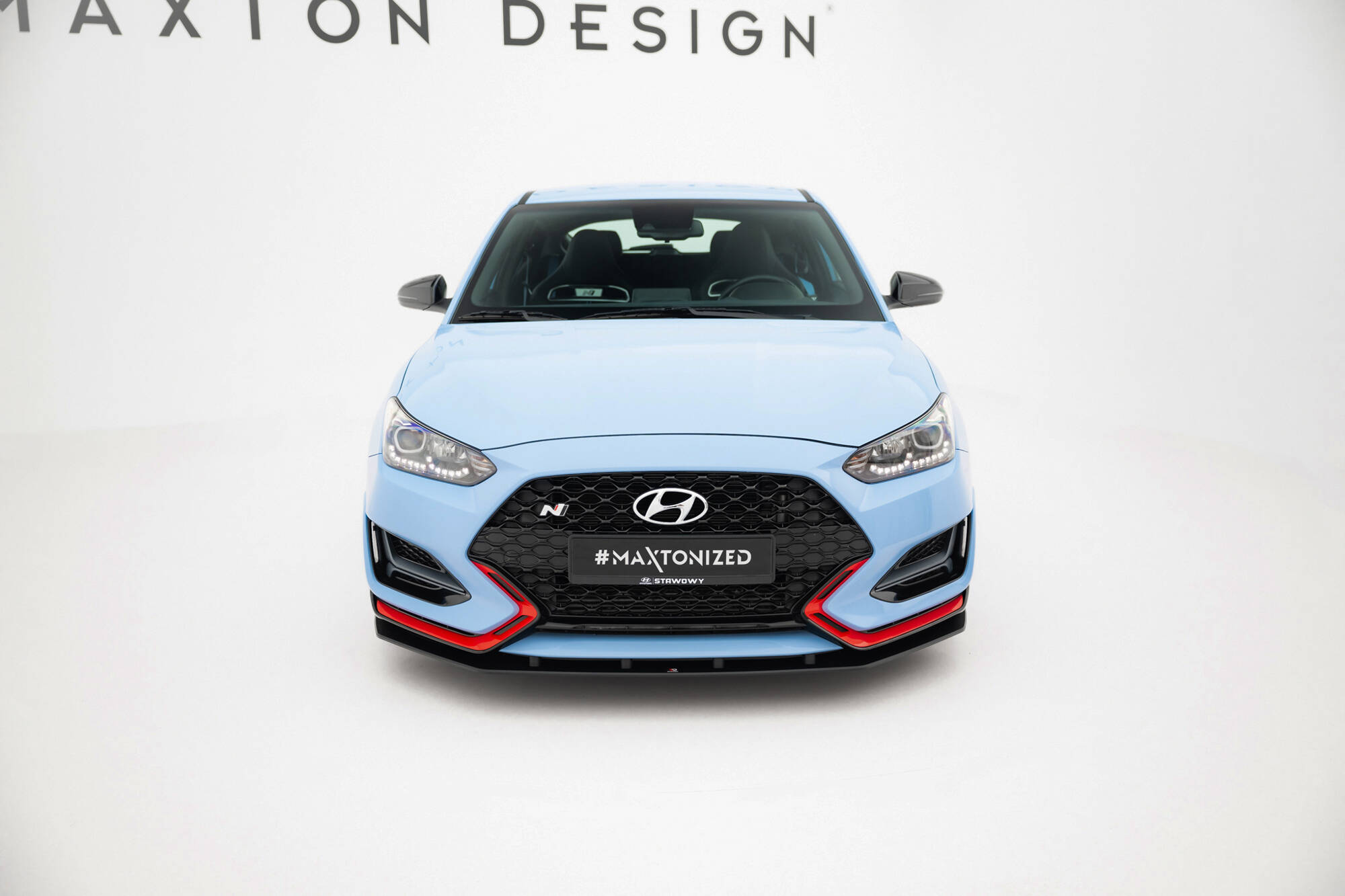 Street Pro Front Splitter Hyundai Veloster N Mk2 - Image 2