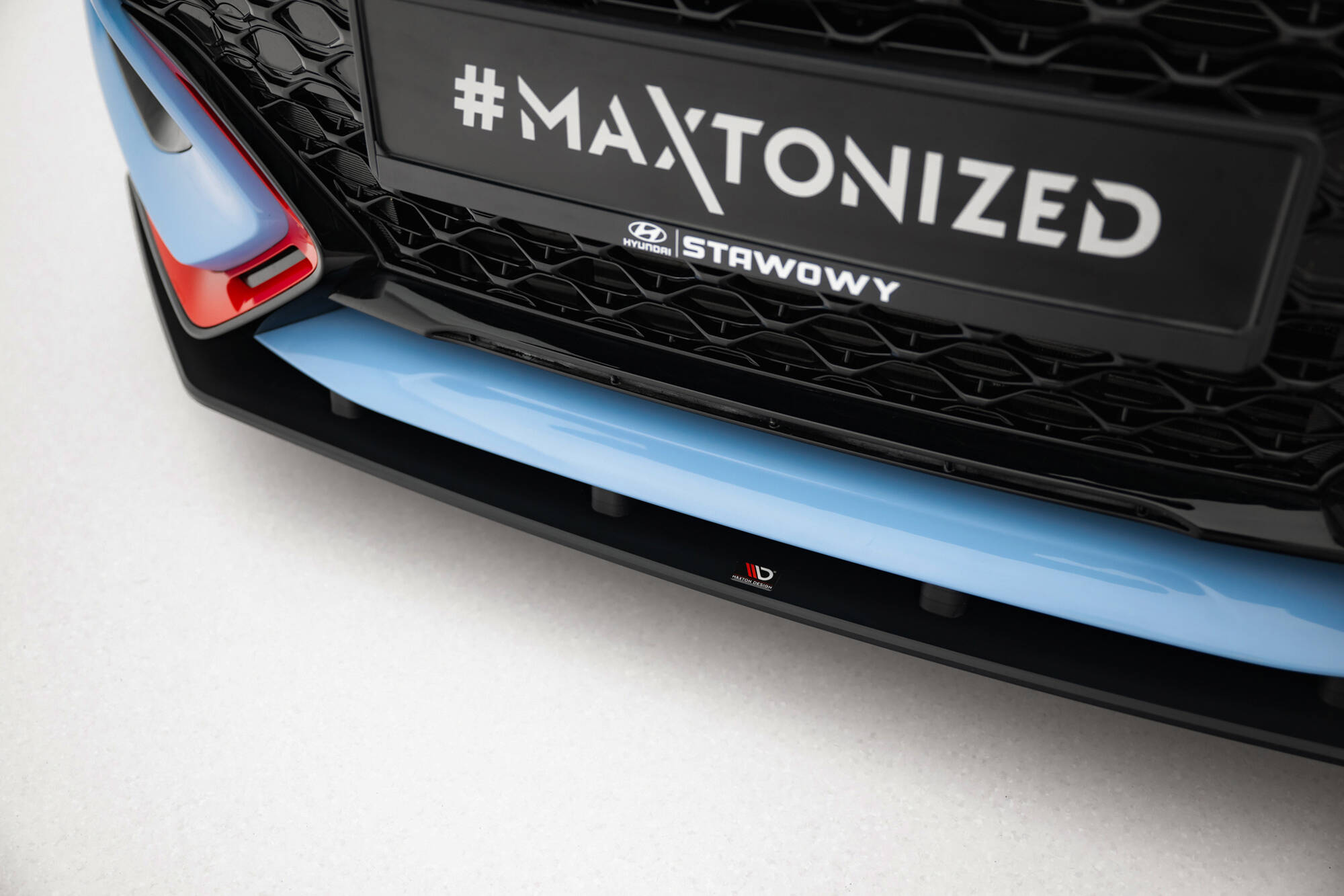 Street Pro Front Splitter Hyundai Veloster N Mk2 - Image 3
