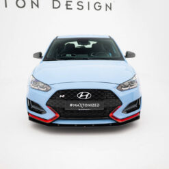 Alternative view of Street Pro Front Splitter Hyundai Veloster N Mk2