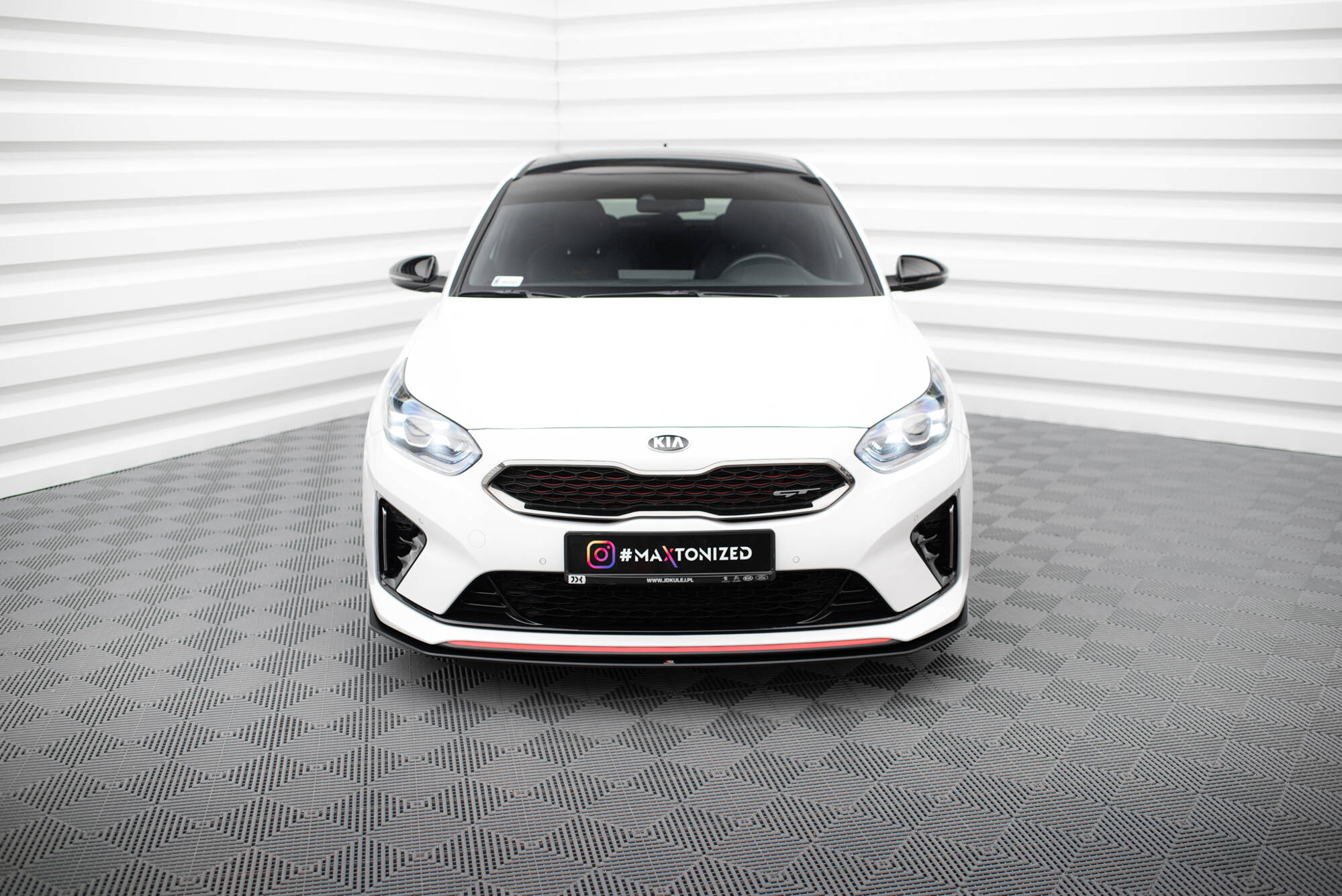 Street Pro Front Splitter Kia Ceed GT Mk3 / Proceed Mk1 - Image 2