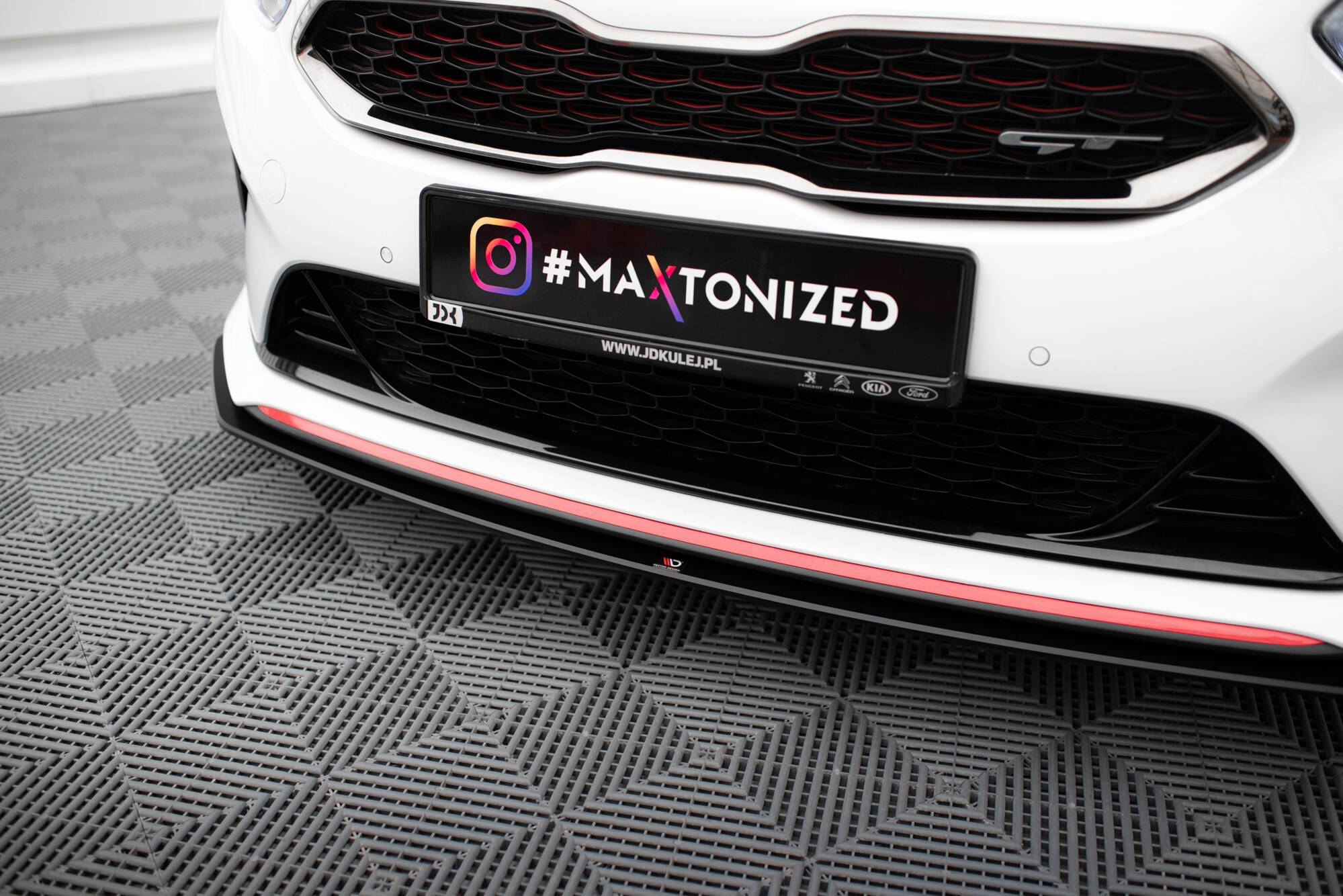 Street Pro Front Splitter Kia Ceed GT Mk3 / Proceed Mk1 - Image 3