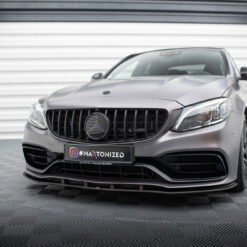 Street Pro Front Splitter Mercedes-AMG C63 Sedan / Estate W205 Facelift