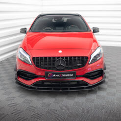 Alternative view of Street Pro Front Splitter Mercedes-Benz A 45 AMG Aero W176 Facelift