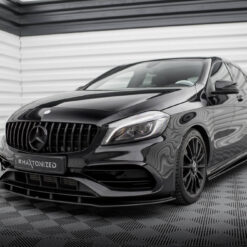 Street Pro Front Splitter Mercedes-Benz A AMG-Line W176 Facelift