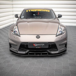 Alternative view of Street Pro Front Splitter Nissan 370Z Nismo Facelift