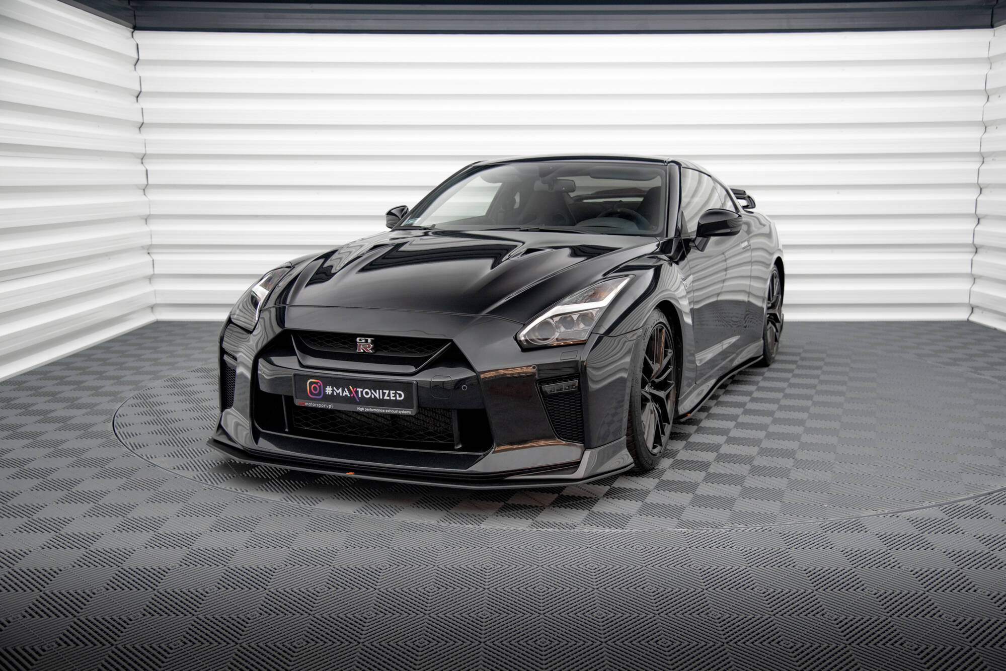 Street Pro Front Splitter Nissan GTR R35 Facelift - Image 2