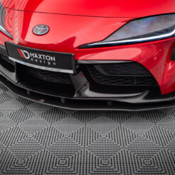 Alternative view of Street Pro Front Splitter Toyota Supra Mk5