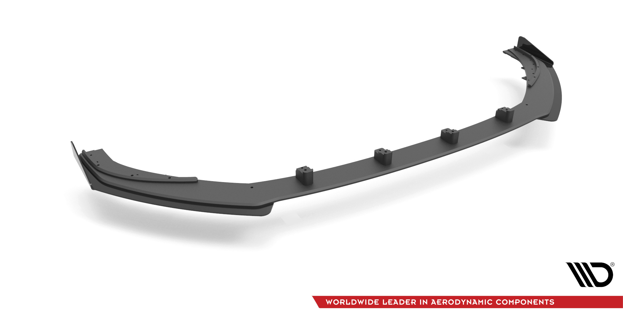 Street Pro Front Splitter V.1 + Flaps Audi S3 / A3 S-Line Sportback 8V Facelift - Image 4