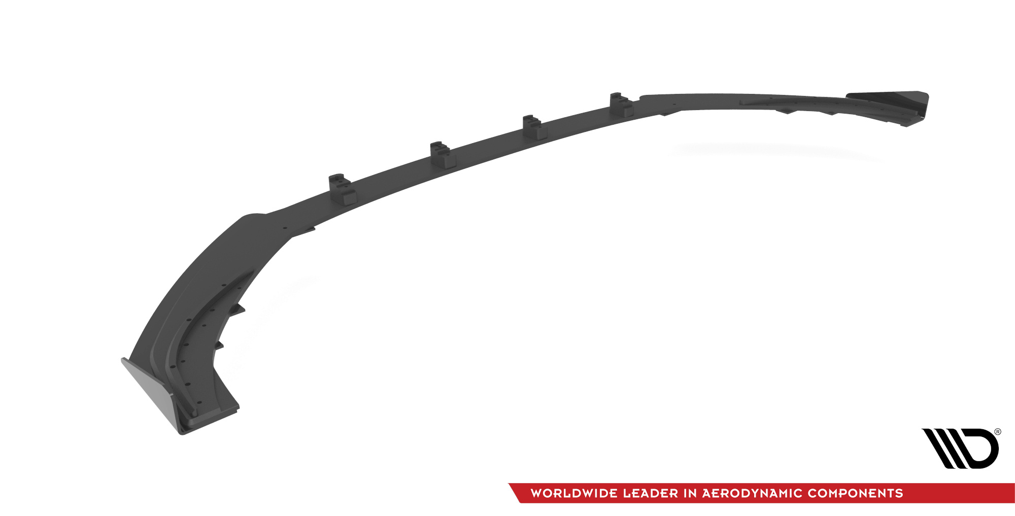 Street Pro Front Splitter V.1 + Flaps Audi S3 / A3 S-Line Sportback 8V Facelift - Image 5