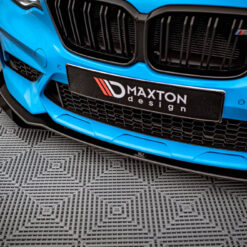 Alternative view of Street Pro Front Splitter V.1 + Flaps BMW M2 Competition F87