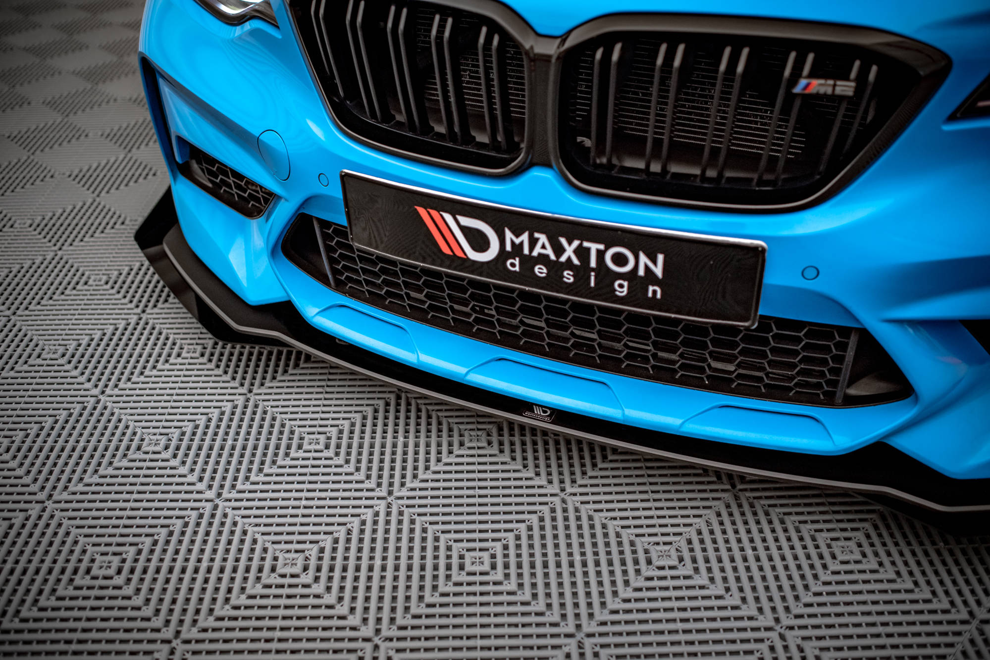 Street Pro Front Splitter V.1 + Flaps BMW M2 Competition F87 - Image 2