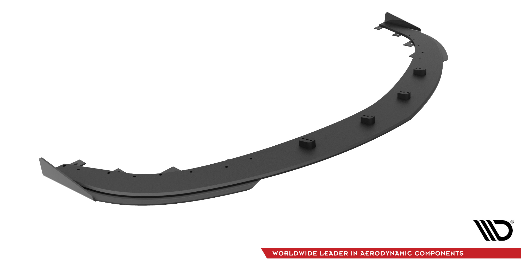 Street Pro Front Splitter V.1 + Flaps Mazda 3 MPS Mk1 - Image 5