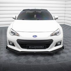 Alternative view of Street Pro Front Splitter V.1 + Flaps Subaru BRZ Mk1
