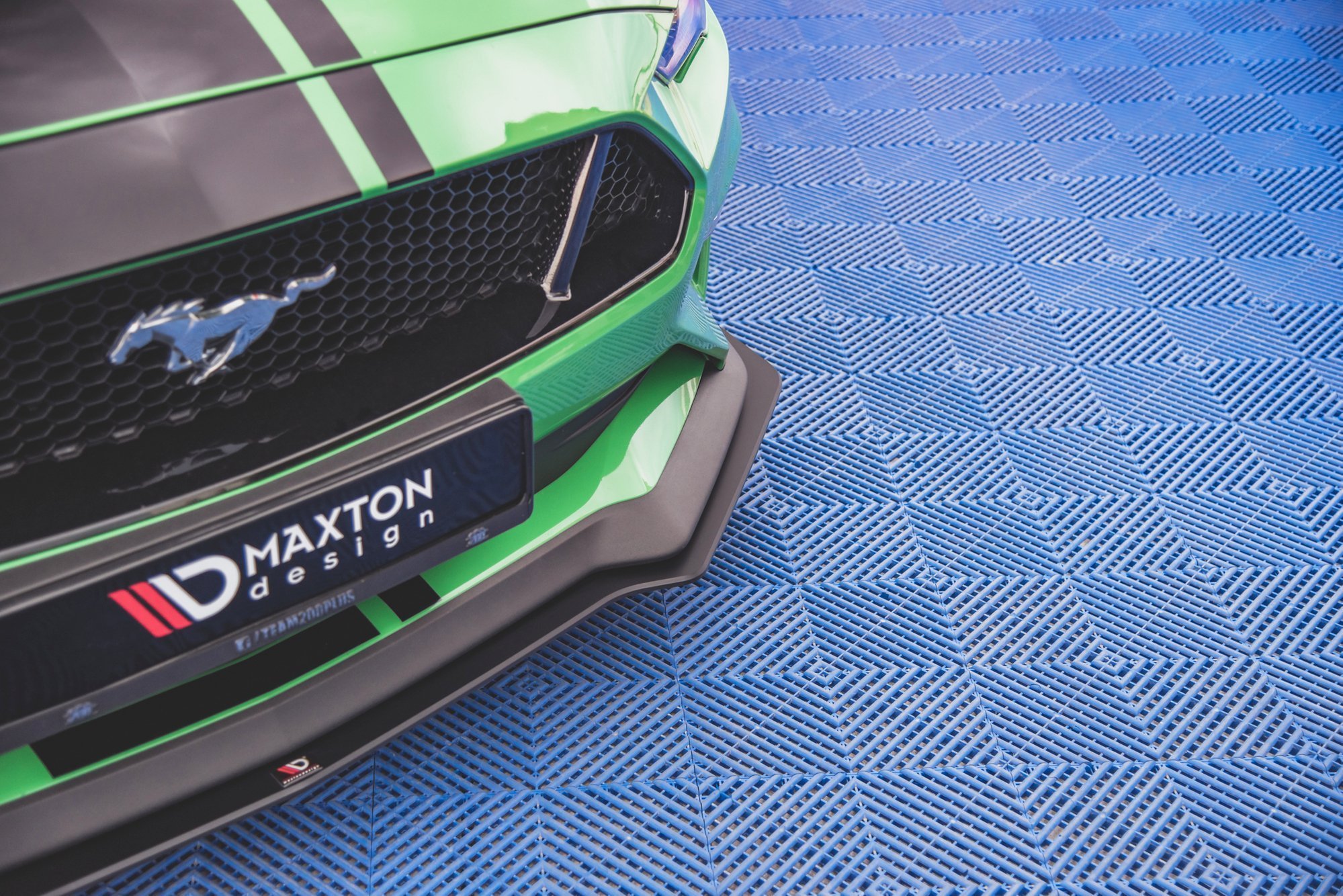 Street Pro Front Splitter V.1 Ford Mustang GT MK6 Facelift - Image 2