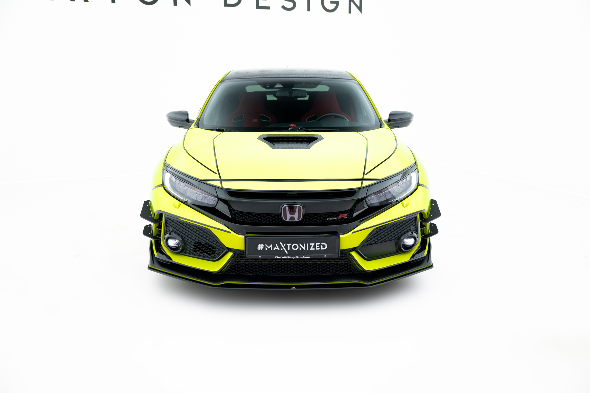 Street Pro Front Splitter V.2 Honda Civic Type-R Mk10 / Mk10 Facelift - Image 2