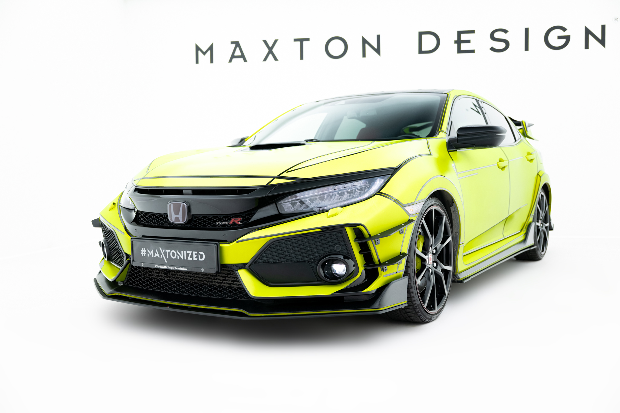 Street Pro Front Splitter V.2 Honda Civic Type-R Mk10 / Mk10 Facelift
