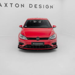 Alternative view of Street Pro Front Splitter V.2 Volkswagen Golf R / R-Line Mk7 Facelift