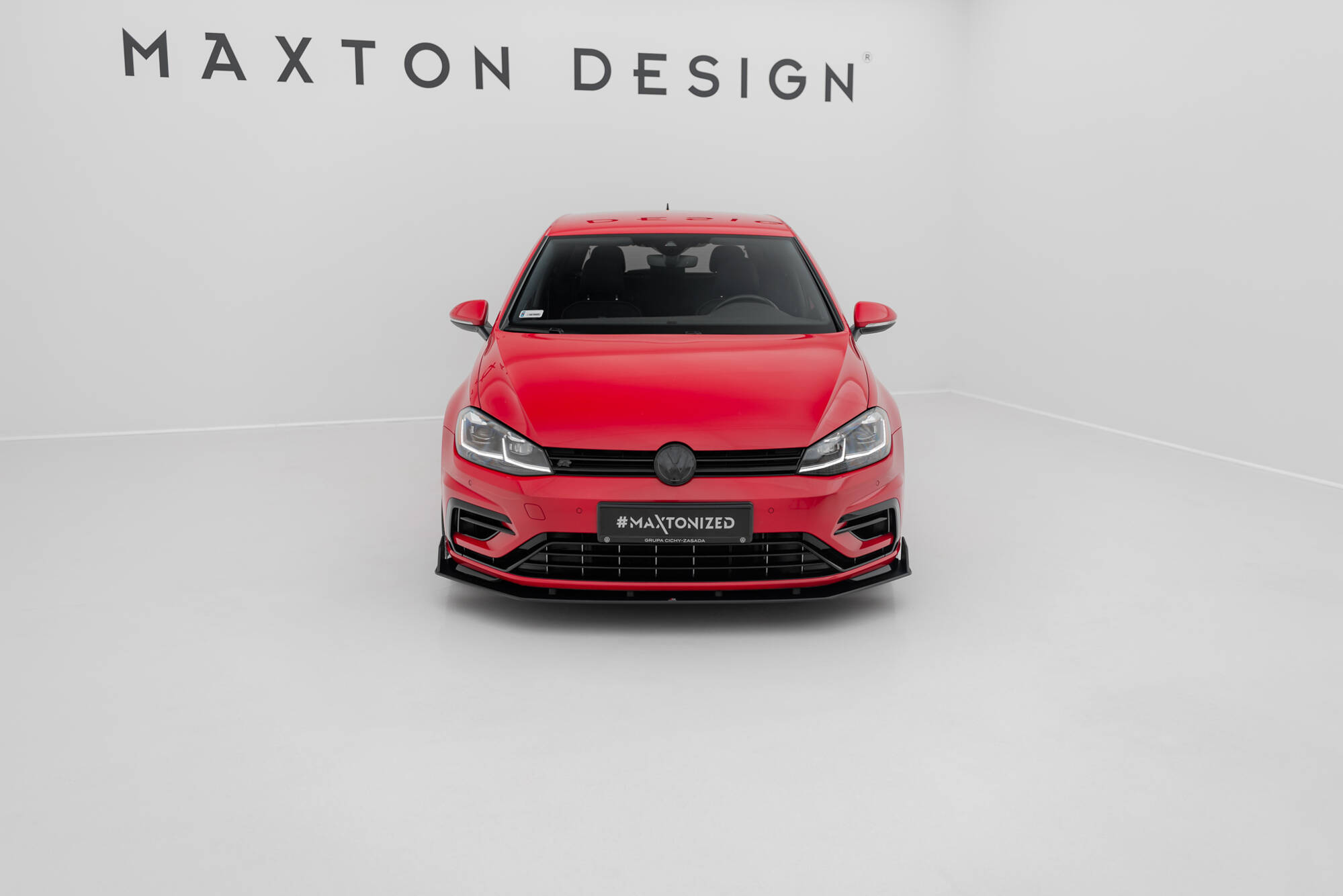 Street Pro Front Splitter V.2 Volkswagen Golf R / R-Line Mk7 Facelift - Image 2