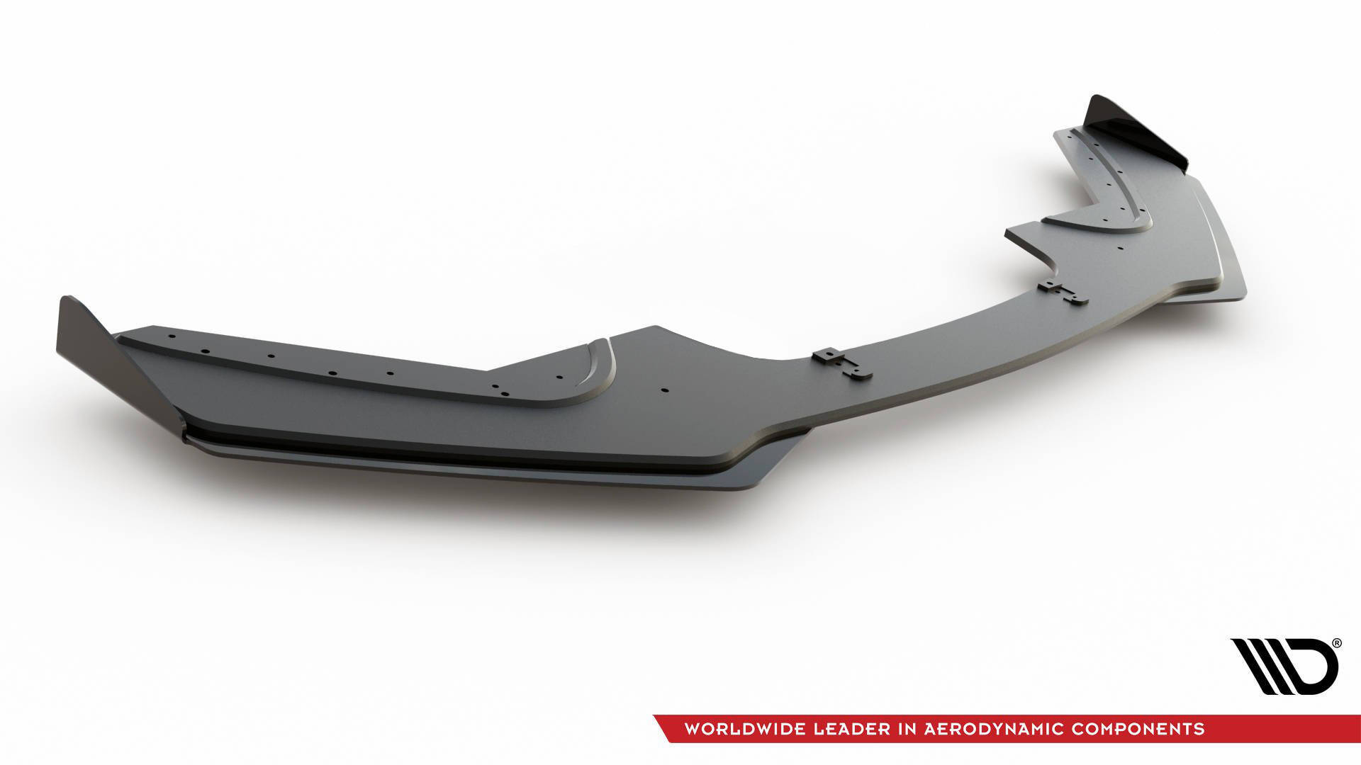 Street Pro Front Splitter V.3 + Flaps for BMW 1 F20 M-Pack Facelift / M140i - Image 6