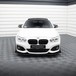 Alternative view of Street Pro Front Splitter V.3 + Flaps for BMW 1 F20 M-Pack Facelift / M140i