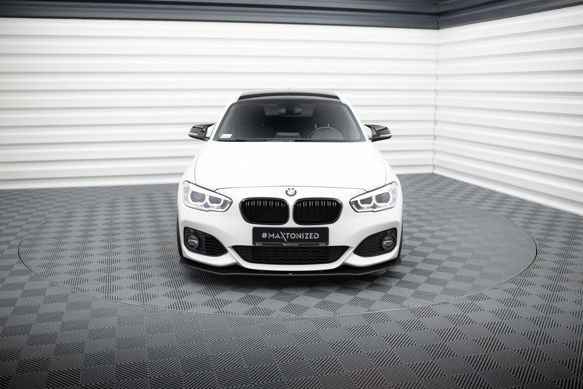 Street Pro Front Splitter V.3 for BMW 1 F20 M-Pack Facelift / M140i - Image 2