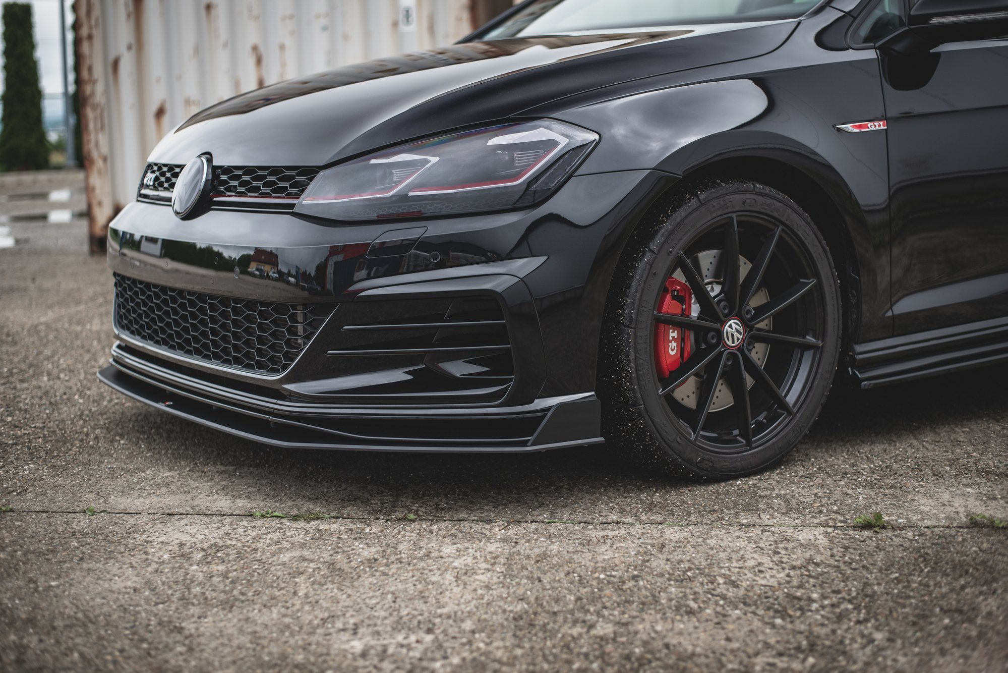Street Pro Front Splitter VW Golf 7 GTI TCR - Image 2