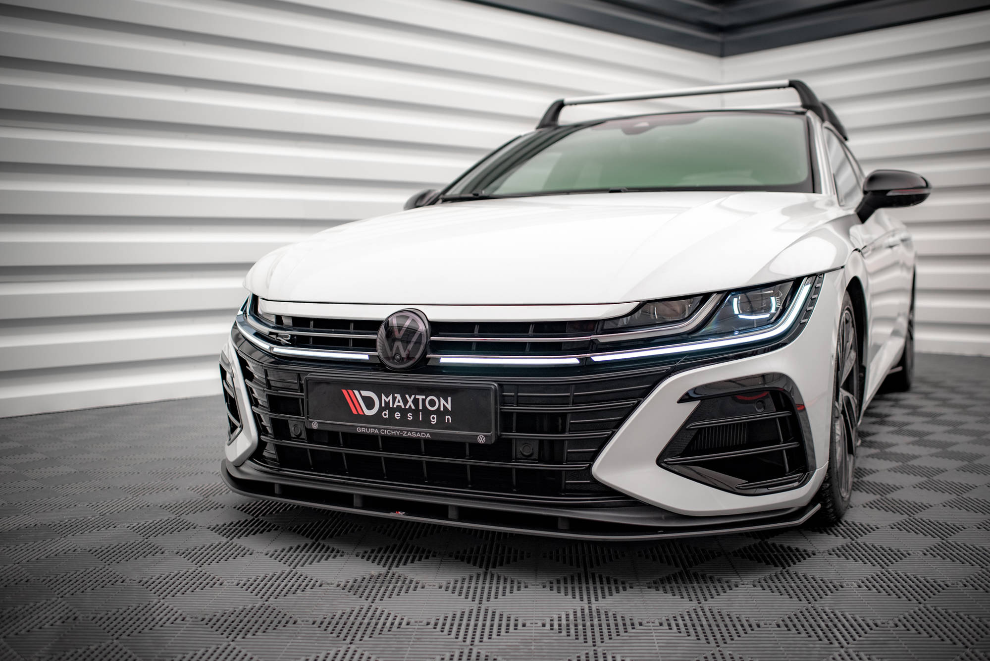 Street Pro Front Splitter Volkswagen Arteon R