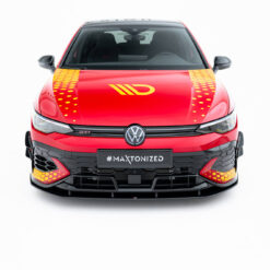 Alternative view of Street Pro Front Splitter Volkswagen Golf GTI Clubsport Mk8 Facelift